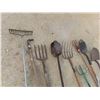 Image 2 : Spades, Potato Forks, Hay Fork, Post Hole Digger, Rake, plus more