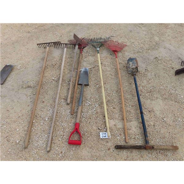 Rakes, Post Hole Digger, Ice Chopper