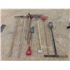 Image 1 : Rakes, Post Hole Digger, Ice Chopper