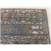 Image 3 : Heavy Cast Iron Floor Grate with ' Welcome' 17.5" x 27.5"