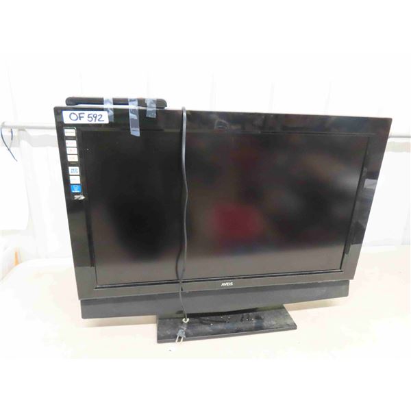 AVEIS 32" Flat Screen TV with Remote 