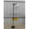 Image 1 : Cast Iron Bridge Lamp with Shade 55" Tall 