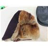 Image 2 : Assorted Old Man Hats ; Fur, Leather