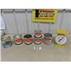 Image 1 : 6 Vintage Honey Tins + Household Scale