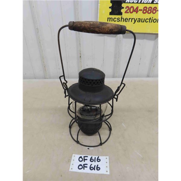 Hiram Piper CPR Signal Lamp - Embossed Globe