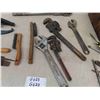 Image 4 : Assorted Files, Pipe Wrenches, Screwdrivers, 3/4'' Drive Ratchet, 