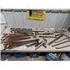 Image 1 : Prybars, Levels, Saws, Nail Pullers, Hammer, Long Heavy Pry Bar, 