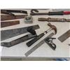 Image 6 : Prybars, Levels, Saws, Nail Pullers, Hammer, Long Heavy Pry Bar, 