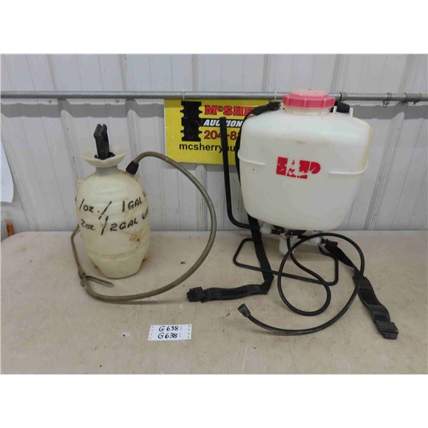 Back Pack Sprayer with Hose ( No Wand ) , Hand Pump Sprayer 