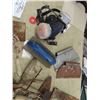 Image 2 : Assorted Trowels, Scrapers, Wood Forms, Respirator