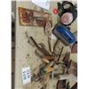 Image 3 : Assorted Trowels, Scrapers, Wood Forms, Respirator