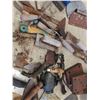 Image 7 : Assorted Trowels, Scrapers, Wood Forms, Respirator