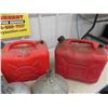 Image 2 : 4 Plastic Gas Containers , Assorted Funnels , Co-op Bulk Fuel 