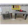 Image 1 : Craftsman Router Table and Portable Fan Heater 