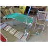 Image 1 : Folding Cot, Folding Wood Chair, Kids Scooter, 6' Aluminum