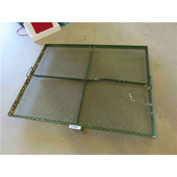 Angle Iron + Metal Screen Platform? Trailer Deck? 46 1/2'' x 37''