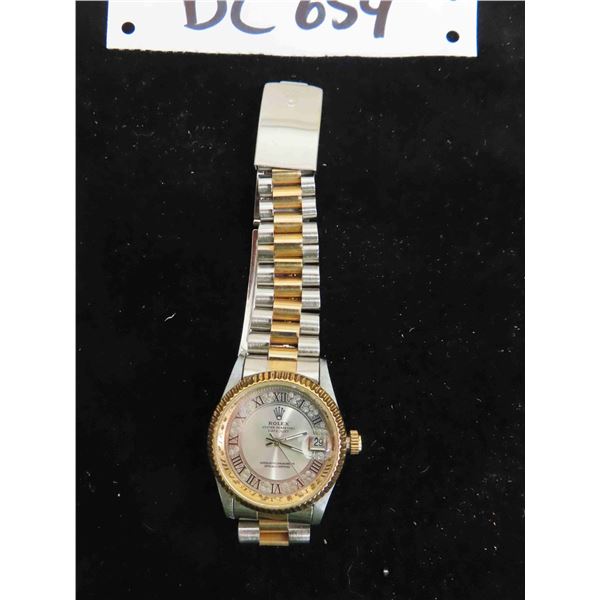 Modern Knock Off Rolex Oyster Perpetual Dale Just Mens 