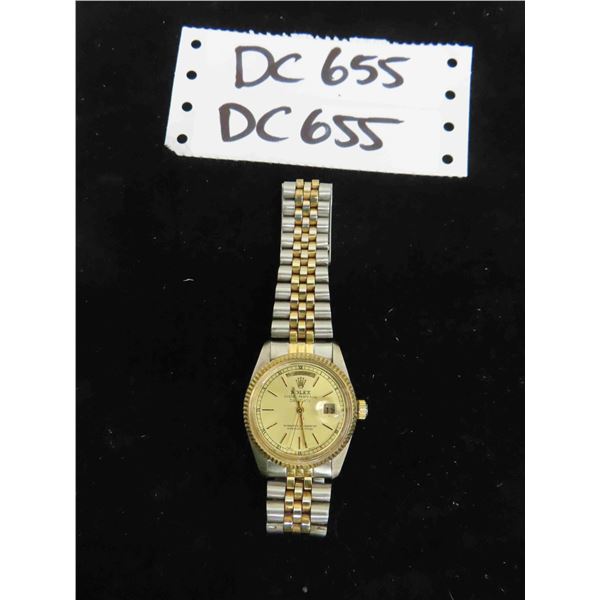 Modern Mens Rolex Oyster Perpetual Day Date Wrist Watch *Fake*