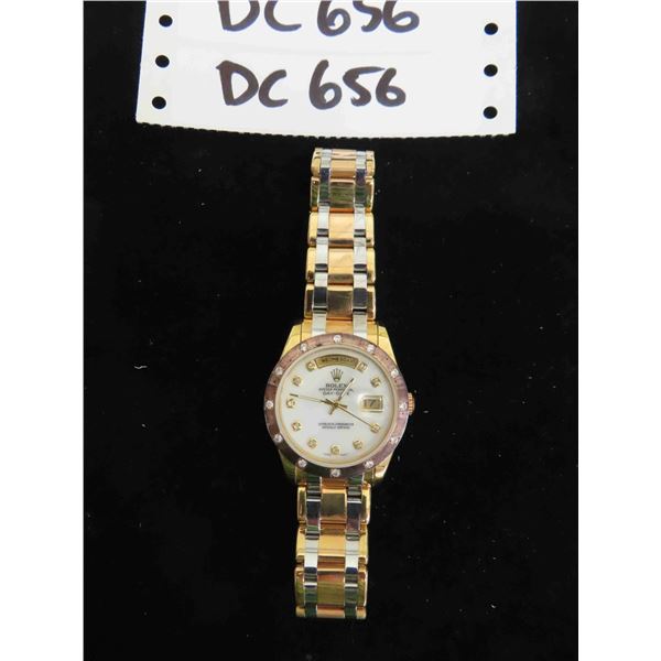 Modern Rolex Oyster Perpetual Day Date Mens Wristwatch *Fake*