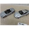 Image 2 : Hot Wheel Large Die Cast Corvette, Auto Art Jaguar, 6 Smaller Die 