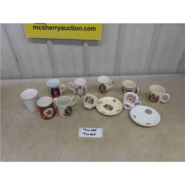 12 Pieces British Royalty Post 1952 