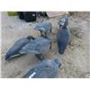 Image 6 : 6 Bigger than Life Goose Decoys - Rubbery Plastic 