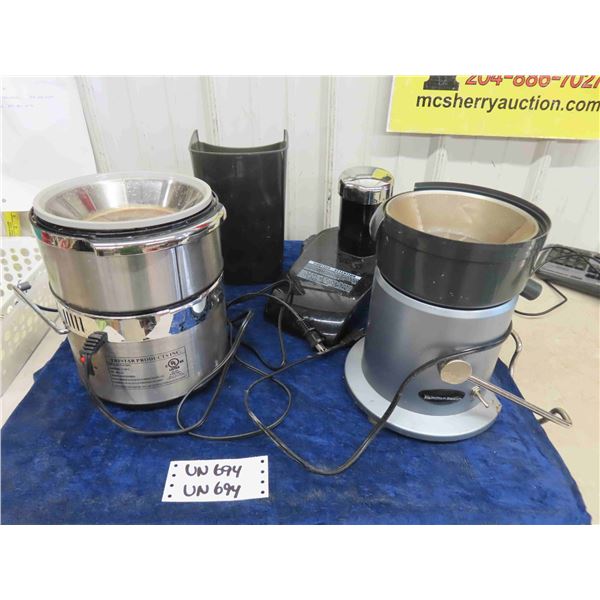Hamilton Beach + Tristar Juicers - Might Not Be Complete 