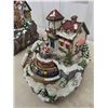 Image 9 : 2 Battery Operated Christmas Decorations with Rotating Train 