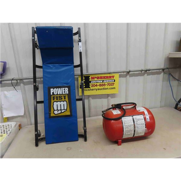 Creeper, Portable Air Tank