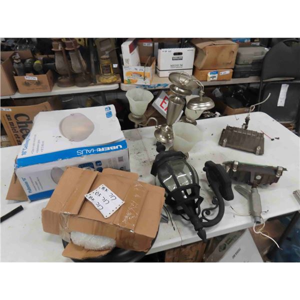 6 Various Light Fixtures 