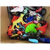 Image 5 : 2 Boxes of Assorted Toys : Action Figures, Play Tools, Costumes