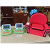 Image 1 : Blues Clues Learning Chair , (2) 2 in 1 Leap Top Touch Games