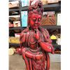 Image 3 : Asian Themed Ceramic Statue of Woman Thinking 55'' Tall