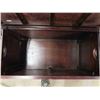 Image 4 : Modern Wood Storage Box 32'' x 16 1/2'' x 18''