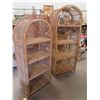 Image 2 : 2 Wicker Shelving Units 70'' x 30'' x 15'' + 58'' x 26'' x 16''