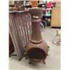 Image 1 : Steel Fire Place Chiminea 52'' Tall