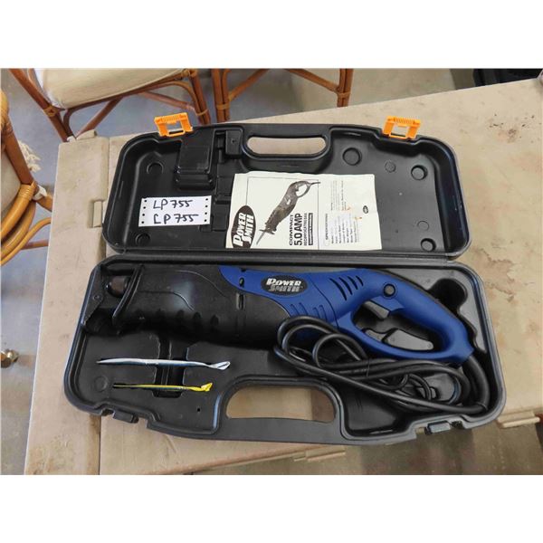 Power Smith 5 Amp Electric Reciprocating Saw in Case 