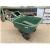Image 1 : Green Plastic Yard Cart