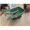 Image 2 : Green Plastic Yard Cart