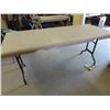 Image 4 : Folding Plastic Table 71'' x 30'' x 30'' 