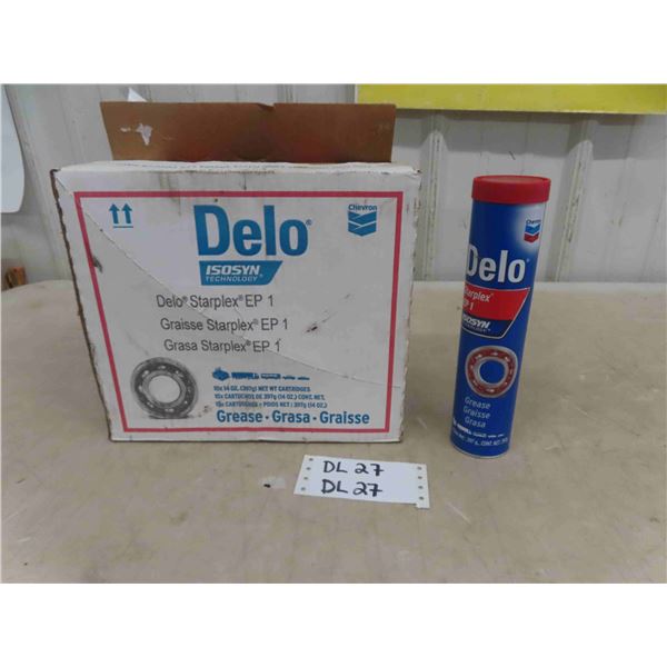 (10) 14 OZ Delo Starplex EP 1 Tubes of Grease - New Old Stock