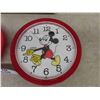 Image 2 : Mickey Mouse + Betty Boop Clocks 10'' Diameter, Fort Gary