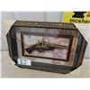 Image 1 : Shadow Box Frame with Vintage Looking Gun 21 1/2'' x 14 1/2'' 