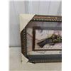 Image 3 : Shadow Box Frame with Vintage Looking Gun 21 1/2'' x 14 1/2'' 