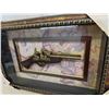 Image 4 : Shadow Box Frame with Vintage Looking Gun 21 1/2'' x 14 1/2'' 