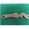 Image 2 : 1800s Fur Trade Gun Brass Serpent Sideplate - First Nations People ofong