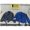 Image 1 : Pair of Vintage Leather Jackets - One Size 16, One Size Large - 
