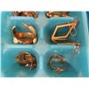 Image 8 : Large Assortment of Fashion Earrings : 14 Plastic Ice Cube