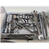 Image 2 : Assorted Tools : Saws, Sockets, Wrenches, Clamps, Mallet, Copper