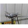 Image 2 : Chrome Retro Airplane Ashtray Stand